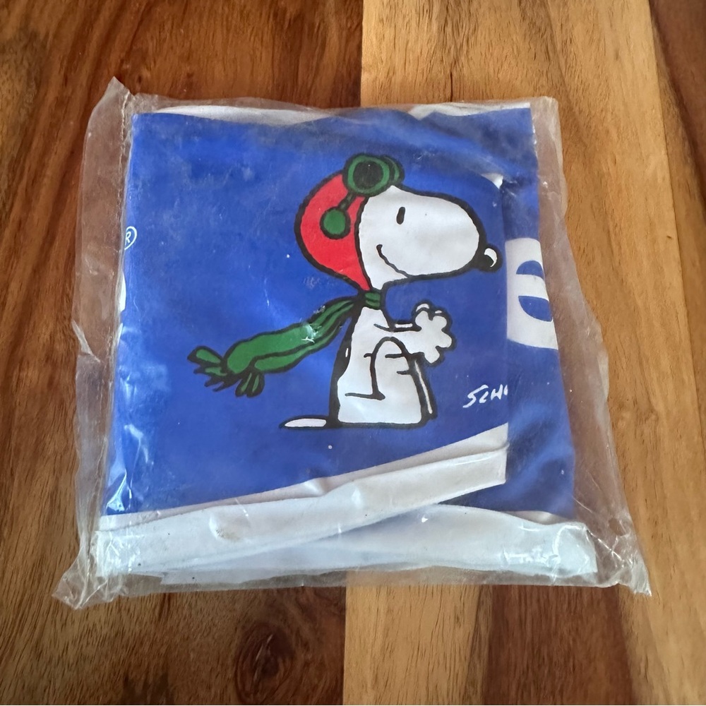 VTG 1980s Alvimar  THE "IN"FLATABLES Inflatable Blue MetLife Snoopy BLIMP NEW